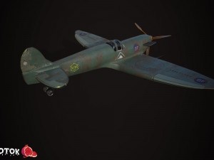 Spitfire Modèle 3D