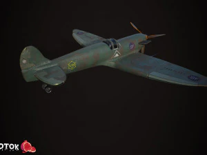 Spitfire Modello 3D
