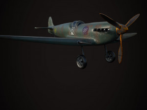 Spitfire Modèle 3D