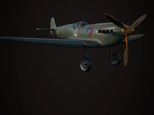 Spitfire Modello 3D
