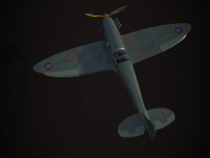 Spitfire Modèle 3D
