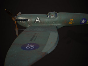 Spitfire Modèle 3D