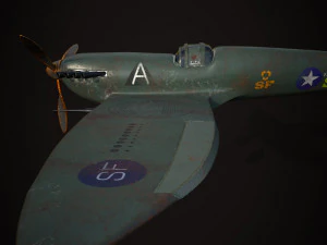 Spitfire Modello 3D
