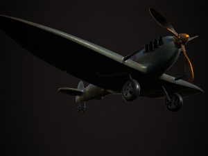 Spitfire Modèle 3D