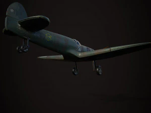 Spitfire Modello 3D