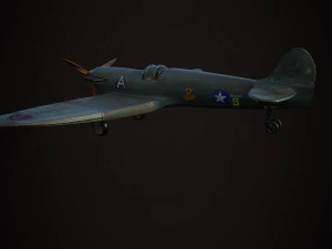 Spitfire Modello 3D