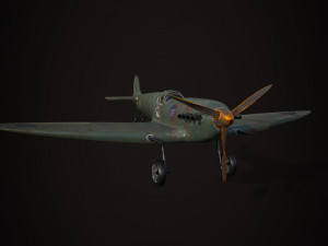 Spitfire Modèle 3D