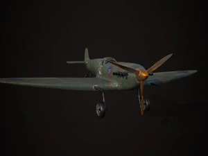Spitfire Modello 3D
