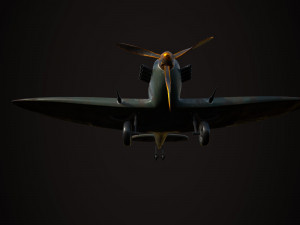 Spitfire Modèle 3D