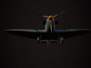 Spitfire Modello 3D