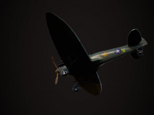 Spitfire Modèle 3D