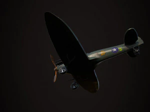 Spitfire Modello 3D
