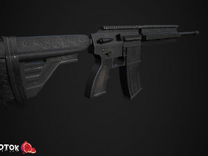 Rifle 3D-Modell