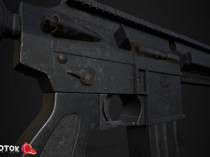 Rifle 3D-Modell