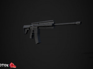 Rifle 3D-Modell