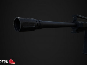 Rifle 3D-Modell