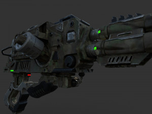 AlienGun 3D 模型