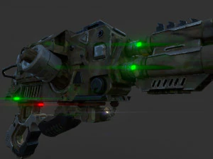 AlienGun 3D Model
