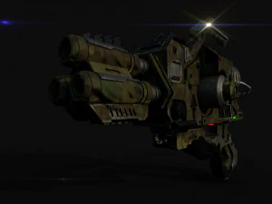 AlienGun 3D Model