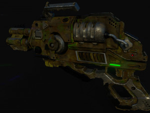 AlienGun 3D 模型