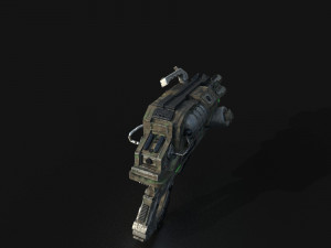 AlienGun 3D 模型