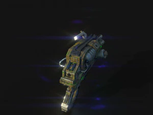 AlienGun 3D Model