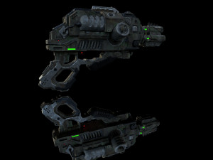 AlienGun 3D 模型