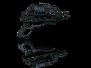 AlienGun 3D Model
