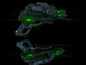 AlienGun 3D Model