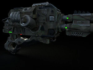 AlienGun 3D Model