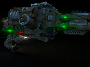 AlienGun 3D 模型