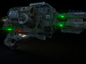AlienGun 3D Model