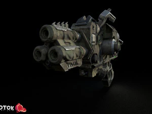 AlienGun 3D Model