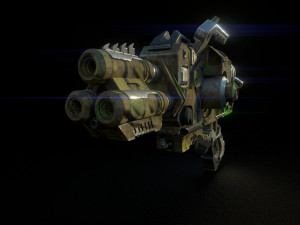 AlienGun 3D 模型