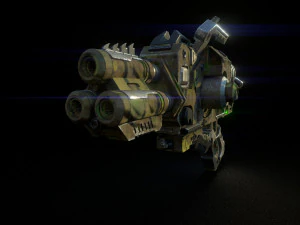 AlienGun 3D Model