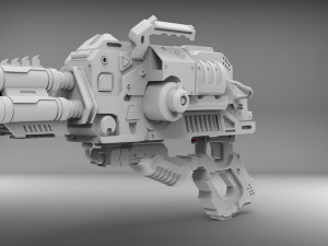 AlienGun 3D 模型