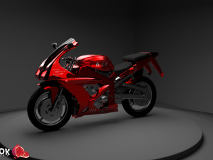 Motorcycle Modello 3D