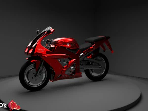 Motorcycle 3D Model
