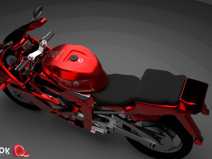 Motorcycle Modello 3D