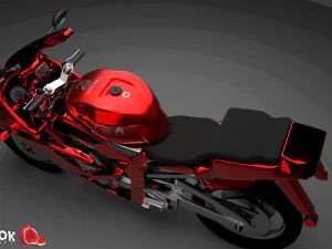 Motorcycle 3D Model
