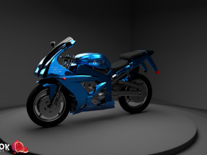 Motorcycle Modello 3D
