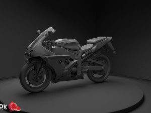 Motorcycle Modello 3D
