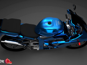 Motorcycle Modello 3D