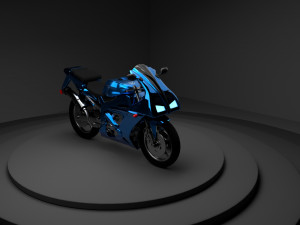 Motorcycle Modello 3D