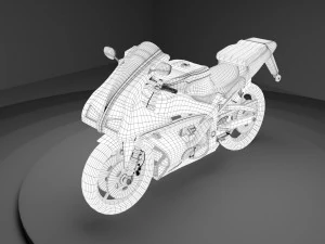 Motorcycle 3D Model