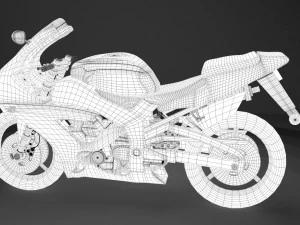 Motorcycle 3D Model
