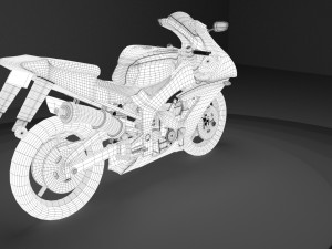 Motorcycle Modello 3D