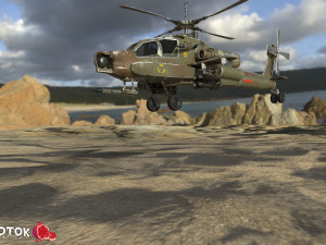 Apache AH-733 3D Модель