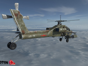 Apache AH-733 3D Модель
