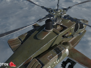 Apache AH-733 3D Модель
